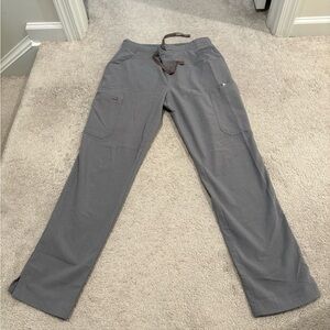 Figs Women’s Petite Small Gray [PO 2153] Yola Skinny Scrub Pants